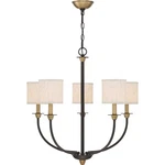 Audley 5 Light Chandelier -traditional Installation Quoizel. Fixed Price $489.99.