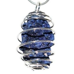 Azurite Pendant Ultimate Psychic Stone + 20" Stainless Steel Chain & Charger. Fixed Price $28.49.