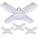 Led Garage Lights 4 Pack, New Upgrade 80W Deformable Shop With Adjus.... Fixed Price $73.16.