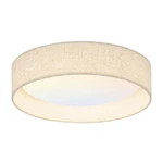 Modern Linen Led 13 Inch Ceiling Light Fixture With 24W 5CCT, Flush Mount Low.... Fixed Price $56.37.