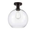 Innovations Edison Athens 10" Light Semi-flush, Ob/clear 616-1F-OB-G122-10. Fixed Price $168.96.