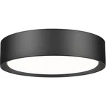 Z-lite 1014F12-MB-LED Kawan Inch Matte Black Flush Mount Ceiling Light. Fixed Price $160.00.
