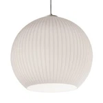 Afx CLEP13 White Cleo Single Light 13"W Pendant. Fixed Price $178.00.