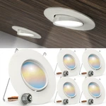 Sunco 5/6 Inch Led Pack, Cct One (2700K, 3000K, 3500K, 4000K, 5000K). Fixed Price $27.99.