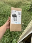 Kichler , 1148BK Black Porch Light Fixture Clear Glass. Fixed Price $8.00.