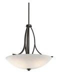 Kichler Granby 42561OZ 3-LIGHT Inverted Pendant Fixture Olde Bronze **new**. Fixed Price $419.95.