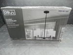 Dsi Lighting 5-LIGHT Matte Black Candlestick Chandelier 1009867937 DSHD6549A. Fixed Price $31.50.