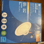 Utilitech 5042429 6-INCH Recessed Downlight Adjustable White EB50. Fixed Price $15.00.