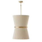 Capital Lighting 541261NP Cecilia 20"W Pendant, Bleached Natural Rope. Fixed Price $529.00.