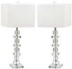 Safavieh Lighting Collection Modern Deco 28-INCH Bedroom Inch, Crystal. Fixed Price $261.99.