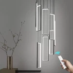 Modern Kitchen Island Dimmable Pendant Light Fixture Black 144W Led L.... Fixed Price $602.49.