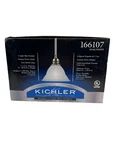 Kichler Newport One Light Mini Pendant Nib Mn 34253 Antique Pewter Grey Marble. Fixed Price $29.95.