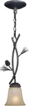 Vaxcel Lighting P0201 Sierra 6"W Mini Pendant - Multicolor. Fixed Price $174.99.