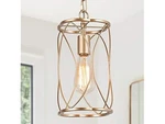 Optimant Lighting Gold Pendant Modern Cage. Fixed Price $34.95.