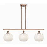 Innovations Lighting 516-3I-11-36-WHITE Mouchette-indoor Pendant Antique. Fixed Price $526.24.