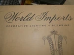 World Imports Lighting 4138-90 Toulouse Chandelier Antique Gold. Fixed Price $958.40.