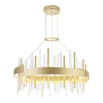 Cwi Lighting Millipede Integrated Led Metal Chandelier Satin Gold. Fixed Price $838.00.