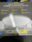 Koda 15" Slim Led Ceiling Light 1600 Lumens Dimmable Color Changing. Fixed Price $29.99.