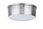 Craftmade X6709-LED Fenn 9"W Flush Mount Drum Ceiling Fixture Nickel. Fixed Price $32.50.