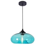 S-cevada 11" Industrial Vintage Colorful Glass Pendant Lighting Turquoise. Fixed Price $118.44.