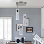 Bestwest Pendant Light Kitchen Island With Remote Control, Dimmable & Adjusta.... Fixed Price $83.62.