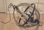 Currey Company Axel Small Orb Chandelier Used 30.5" 19.5" Nice!. Fixed Price $477.00.