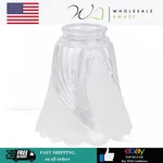 Aspen Creative Transitional Ceiling Fan Glass Shade Clear & Sandblasted Finish. Fixed Price $29.99.