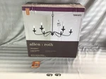 Allen + Roth Providence 6 Light Chandelier Matte Black Replacement Chain Links. Fixed Price $20.00.