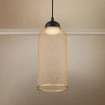 Eurofase Kenmore 5 3/4"W Gold Mesh Led Mini Pendant Light. Fixed Price $212.00.