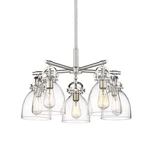 Innovations Lighting 410-5CR-16-26 Newton Bell Chandelier Nickel. Fixed Price $992.20.