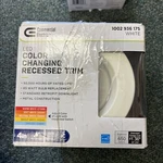 Commercial Electric 4" White Dimmable Led Recessed Trim Adjustable Color Switch. Fixed Price $25.00.