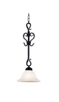 Elk Lighting 251-BK Buckingham 1-LGHT Mini Pendant Matte Black. Fixed Price $25.00.
