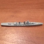 Cinc Wwii Micronaut 1/2400 French MF-53 Jean De Vienne Cl Painted. Fixed Price $5.00.