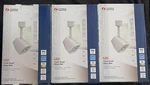 3 Pack Lithonia Lighting White Led Linear Track Step Head Fixtures. Fixed Price $49.99.