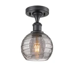 Innovations Lighting 516-1C-10-6 Athens Semi-flush Deco Black. Fixed Price $178.20.
