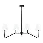 9MMML 39" Arms Kitchen Island LIGHTING,4 Lights Dining Room Chandelier,blac.... Fixed Price $98.17.