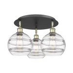 Innovations Lighting 516-3C-11-20 Rochester Flush Black. Fixed Price $506.88.