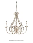 Kichler 2021NI Dover 5-LIGHT Chandelier In Brushed Nickel. Fixed Price $199.00.