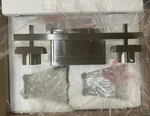 Z-lite 819-2V-BN Lauren 2-LIGHT Vanity Fixture In Brushed Nickel/clear New. Fixed Price $150.00.