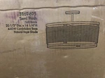 Minka-lavery 3869-695 Windward Passage Semi-flush Mount Soft Brass. Fixed Price $150.00.