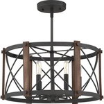 Baron 6 Semi-flush Mount Quoizel Lighting BRO1720MK. Fixed Price $597.99.