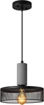 Adcthome Pendant Light Fixture Concrete Black Metal Linear Industrial 097-1-PACK. Fixed Price $74.00.