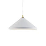 Kuzco Dorothy Light 26" Pendant, White/gold Detail 493126-WH-GD. Fixed Price $340.00.
