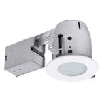 Globe Electric 4 In. White Recessed Circular Shower Lighting Kit 90663. Fixed Price $17.20.
