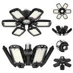 Sydhtf Led Garage Lights 2 Pack, 18000LM 180W 6+1 Panels. Fixed Price $37.99.