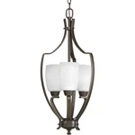 Progress Lighting P3509 Bronze Wisten 3-LIGHT 12"W Chandelier. Fixed Price $87.53.