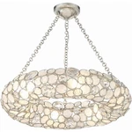 Crystorama 525-SA Palla 6 Light 24 Inch Antique Silver Chandelier Ceiling. Fixed Price $1598.00.