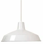 Nuvo 76-283 1-LIGHT 16" White Pendant Fixture With Warehouse Shade. Fixed Price $67.99.