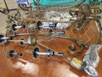 World Imports Lighting 4138-90 Toulouse Chandelier Antique Gold MSR$1198. Fixed Price $99.99.