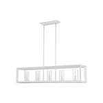Golden Smyth 5-LIGHT Linear Pendant, Natural White/clear Glass 2073-LPNWT-CLR. Fixed Price $479.99.